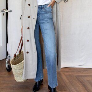 EMERSON FRY - Twin Doves Denim - Treasure Straight Jean in Worn Blue